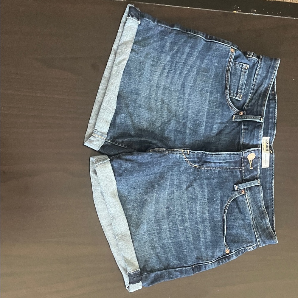 Signature by Levi Strauss Blue Jean Shorts